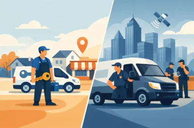 Local Locksmith Versus National Chain - Who Responds?