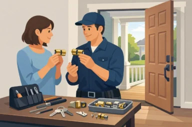 Rekeying Versus Replacing Door Locks at Home